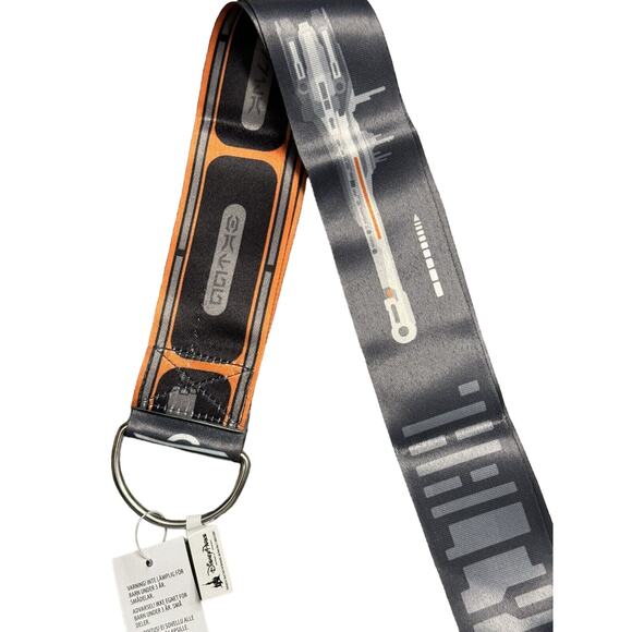 Disney World Star Wars Galactic Starcruiser Halcyon Chandrila Wide Pin Lanyard - Picture 4 of 4